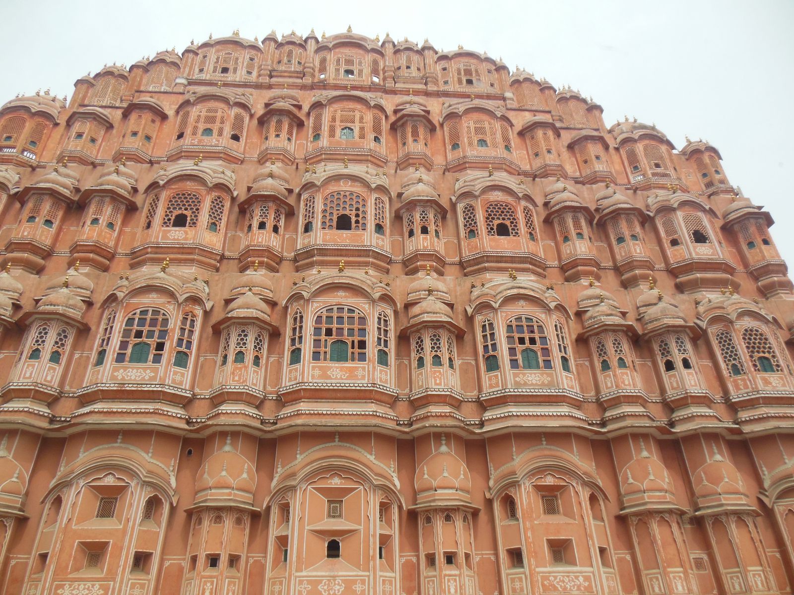 The Pink City, one honeycomb window at a time